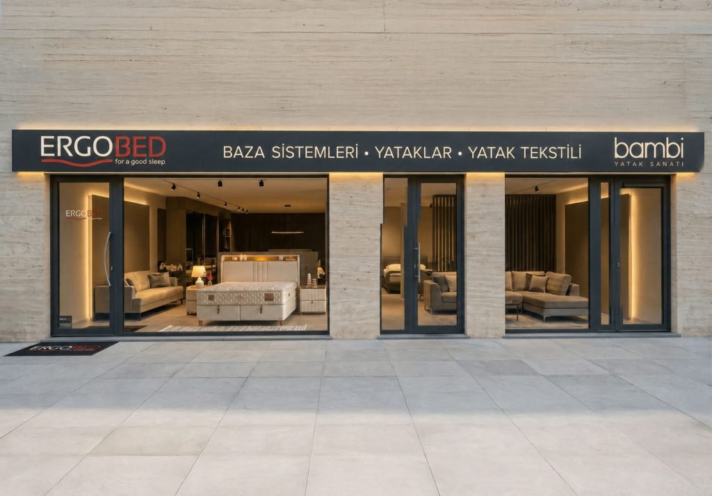 Ergobed mağaza cephesi